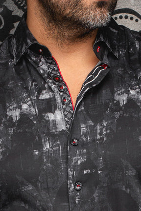 Chemise manches longues pour homme par Au Noir | JASPER Noir | Machemise.ca, inventaire complet de la marque Au Noir