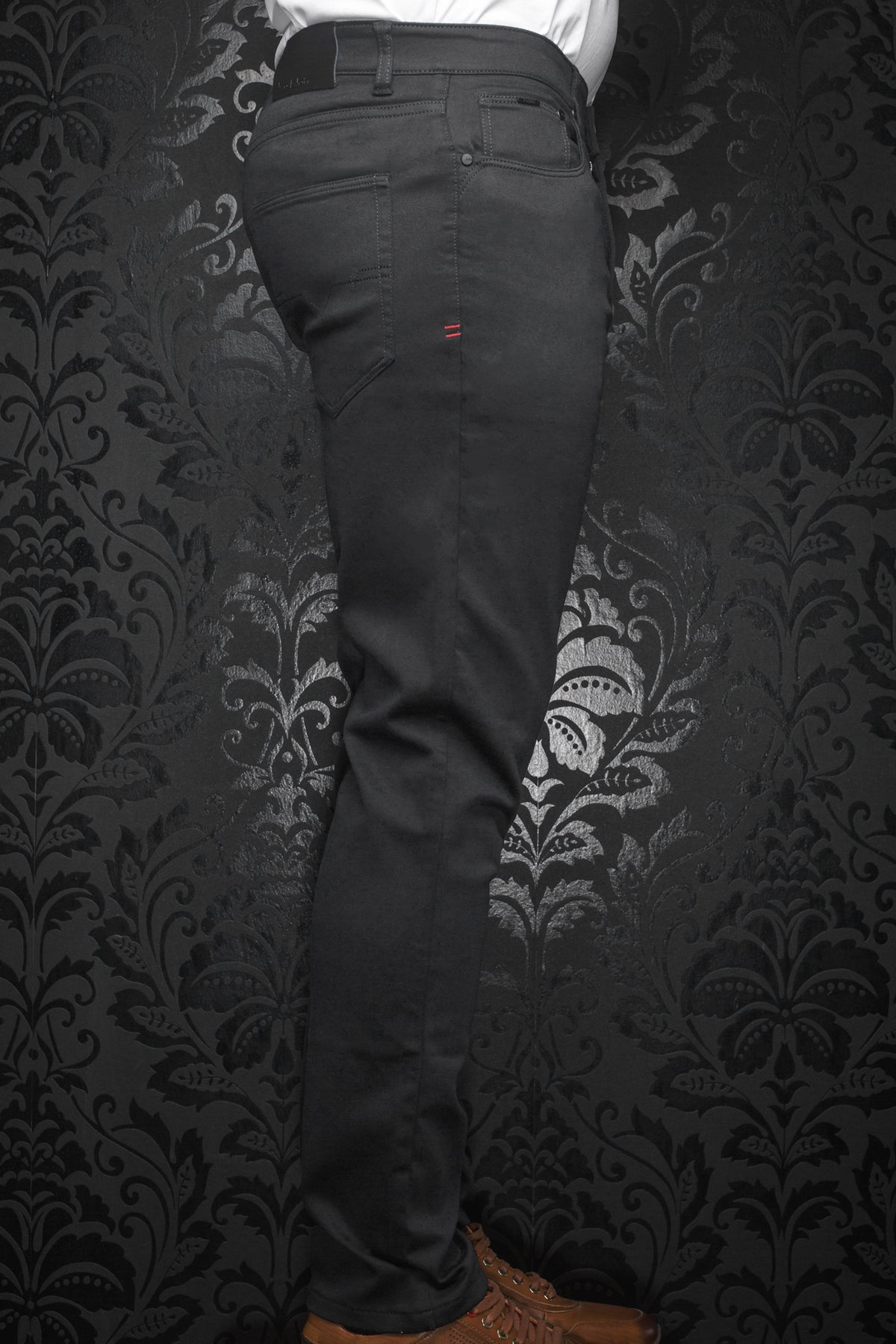 Jeans pour homme par Au Noir | JOHNNY-SKC Gris foncé | Machemise.ca, inventaire complet de la marque Au Noir