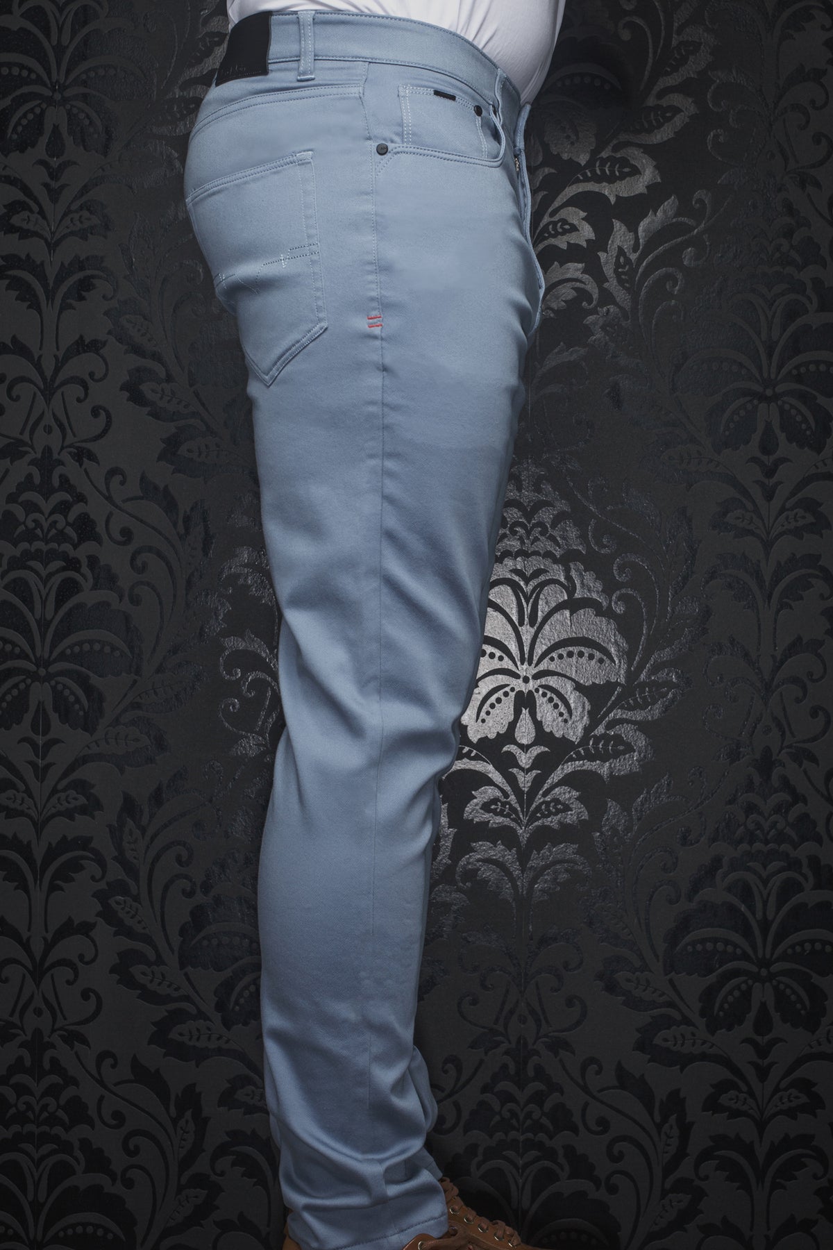 Jeans pour homme par Au Noir | JOHNNY-SKC Bleu Acier | Machemise.ca, inventaire complet de la marque Au Noir