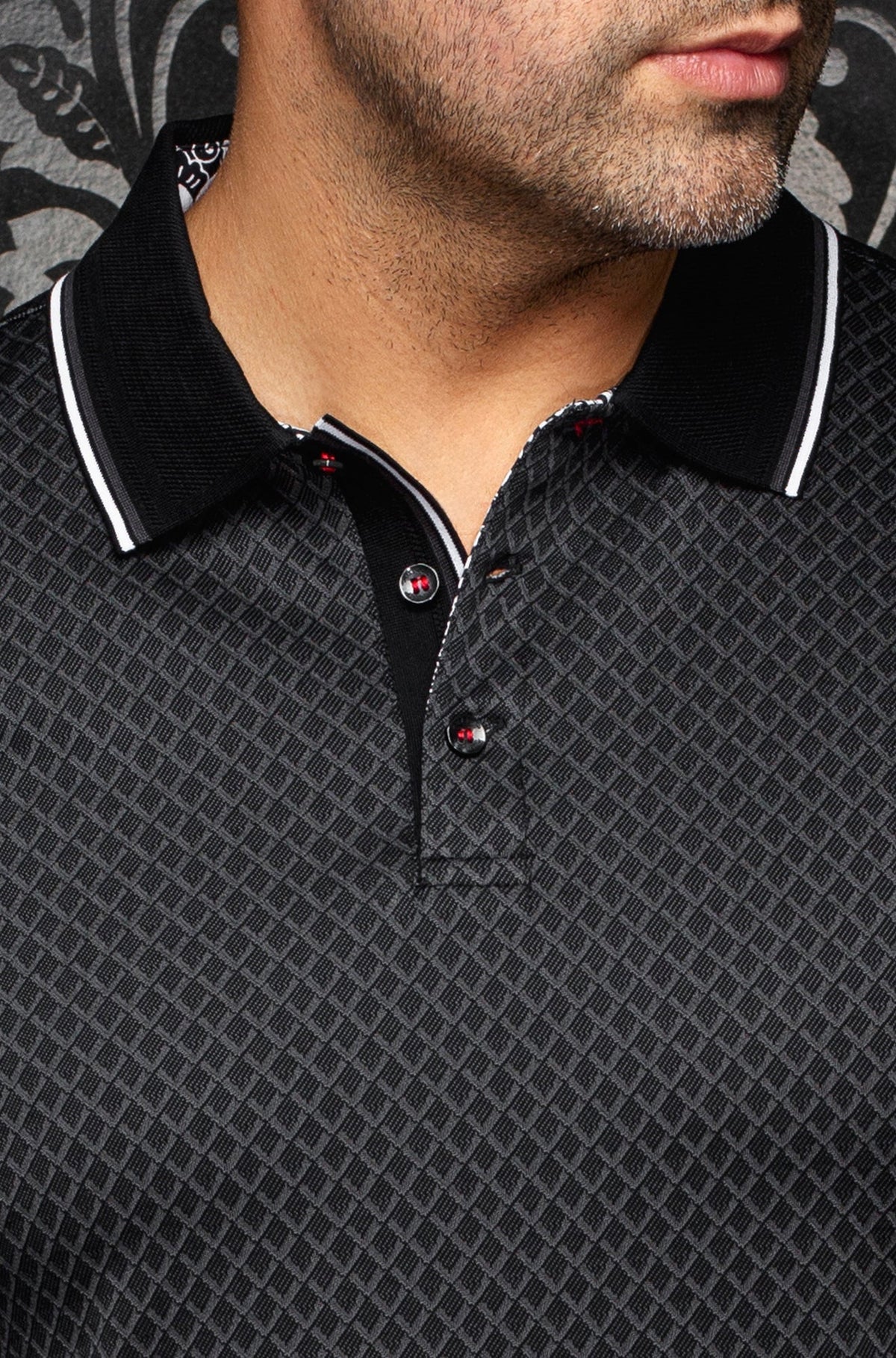 Polo pour homme par Au Noir | KAROO Noir | Machemise.ca, inventaire complet de la marque Au Noir