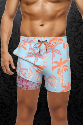 Maillot short pour homme par Au Noir | LOBUE Bleu | Machemise.ca, inventaire complet de la marque Au Noir