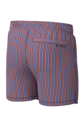 Swim shorts for men by Au Noir | MILLS Red | Menshirt, complete inventory of the Au Noir brand