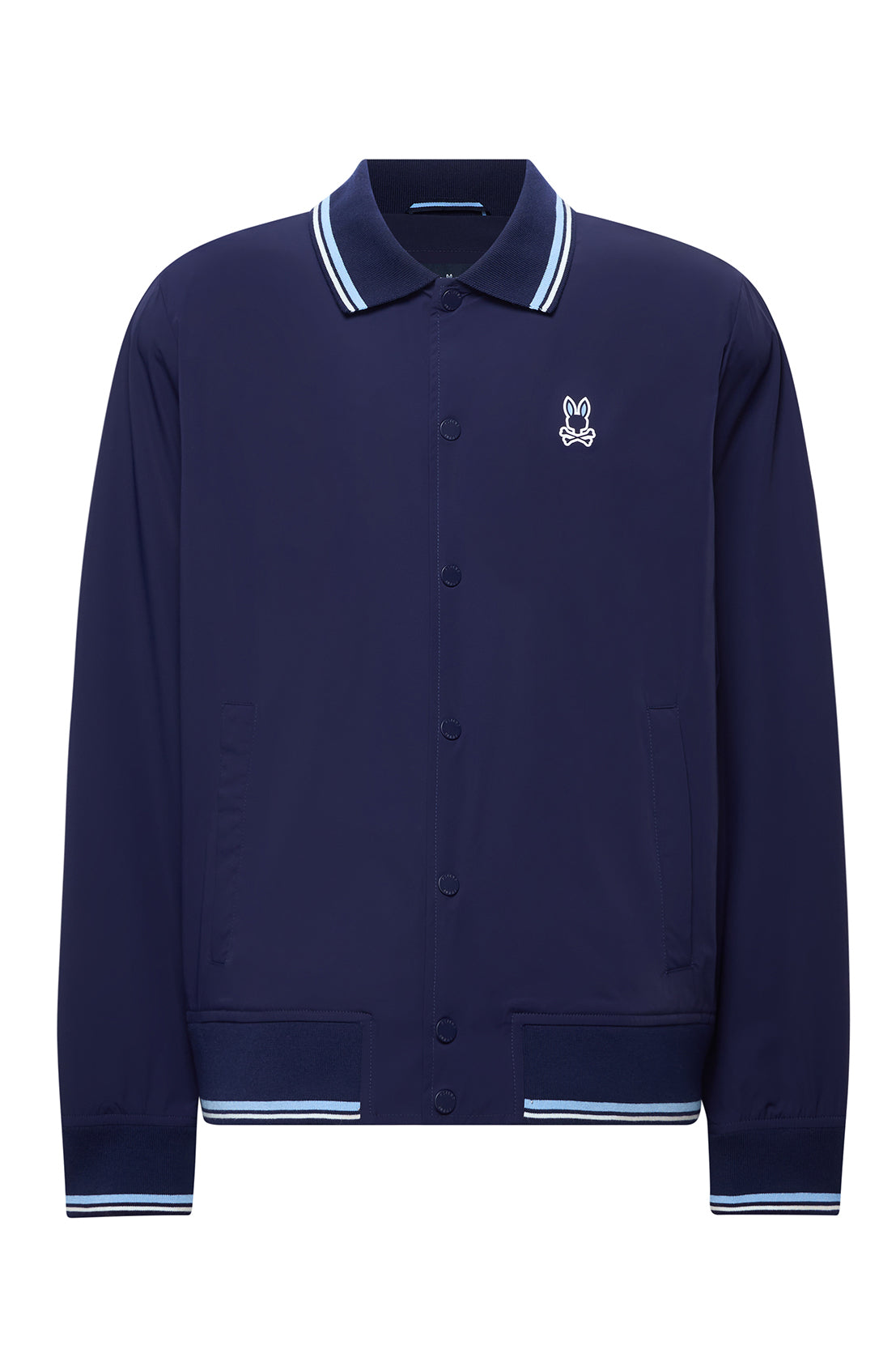 Coupe-vent sport pour homme par Psycho Bunny | MO1100043 Bleu du Soir | Machemise.ca, vêtements mode pour hommes