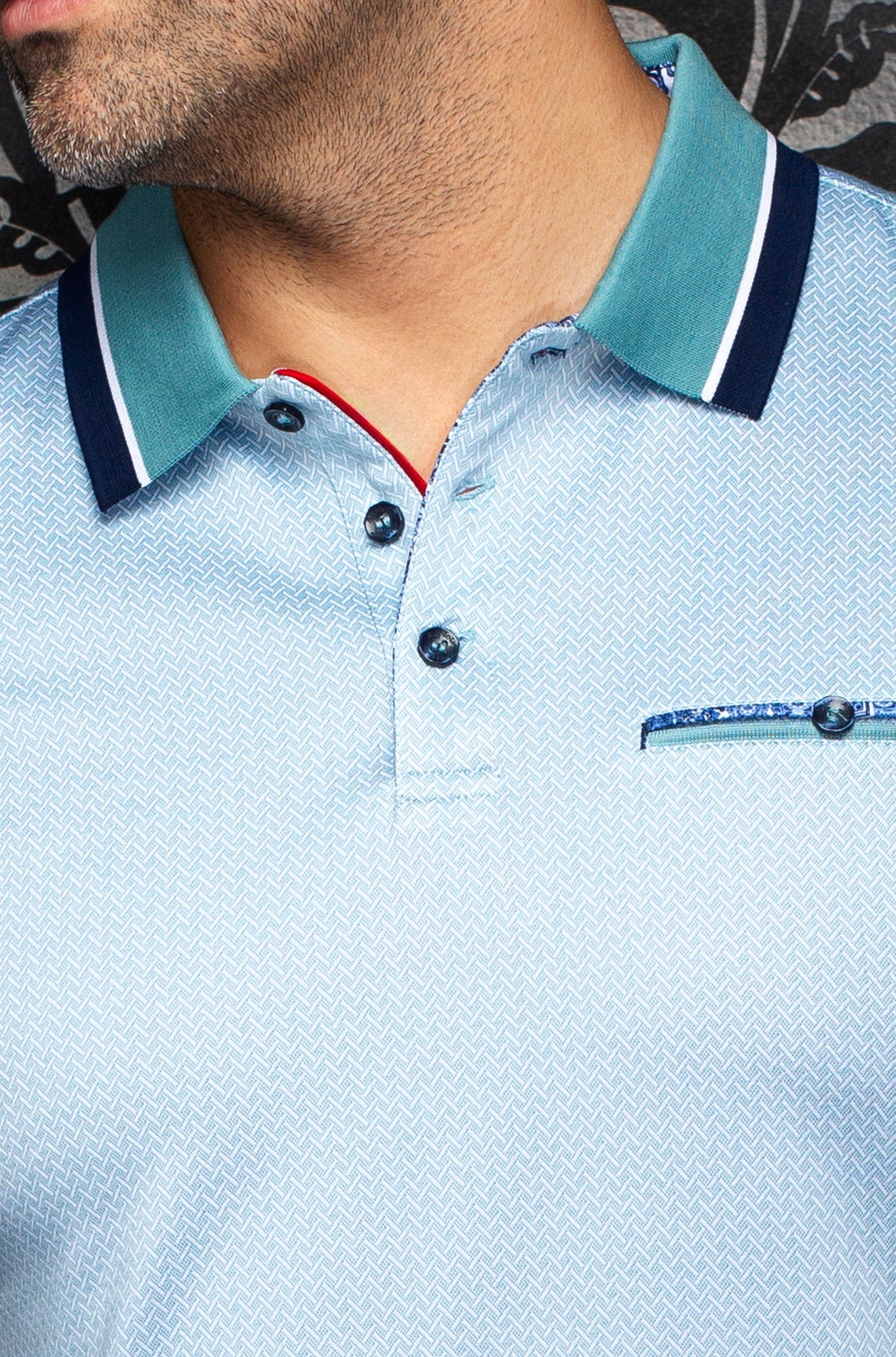 Polo pour homme par Au Noir | MOJAVE Récif | Machemise.ca, inventaire complet de la marque Au Noir