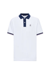 Polo piqué classique motif lapin pour homme par Psycho Bunny | MT0100010 Blanc | Machemise.ca, vêtements mode pour hommes