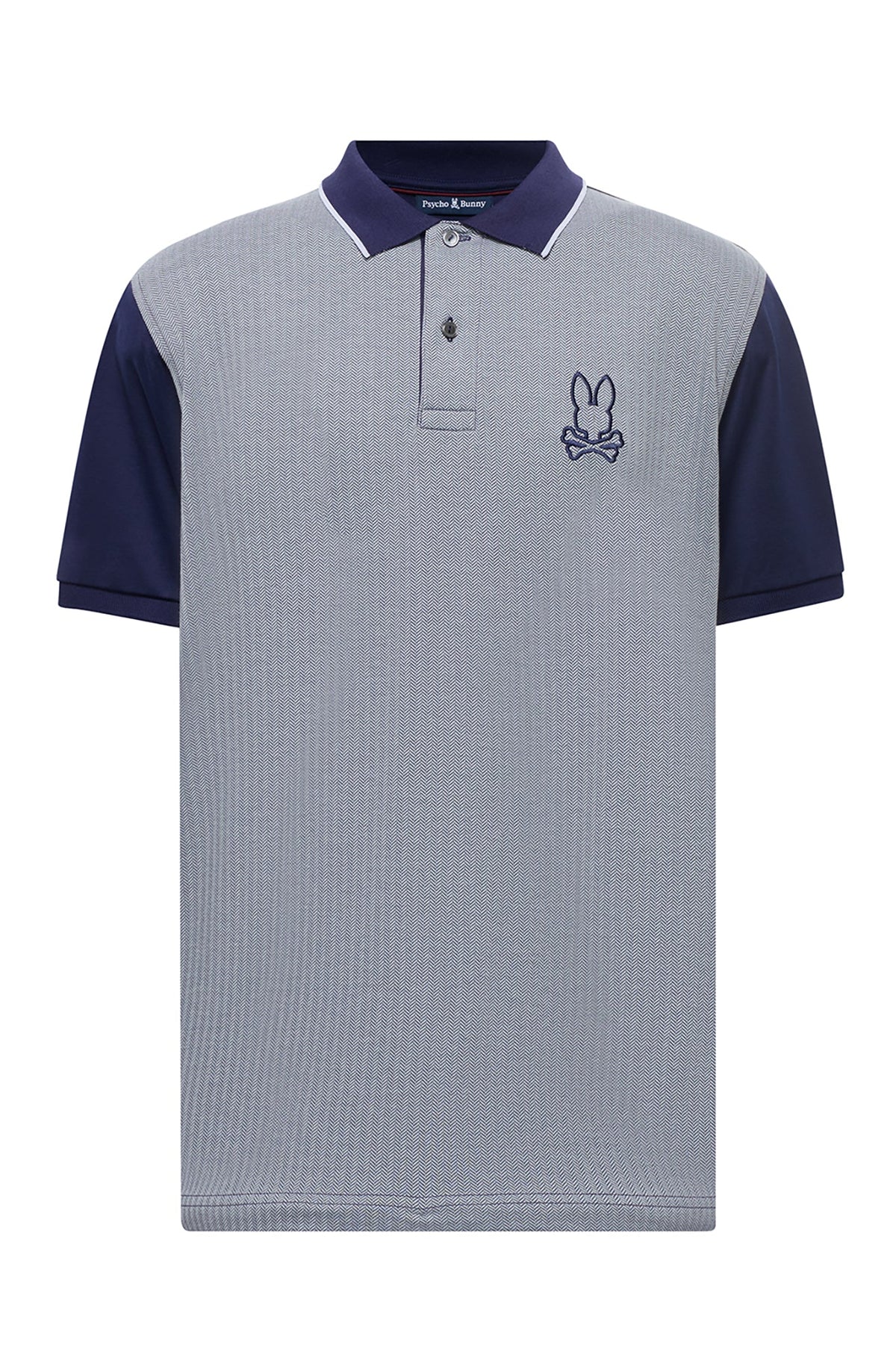 Polo pour homme par Psycho Bunny | MT0100064 Bleu Soir | Machemise.ca, vêtements mode pour hommes