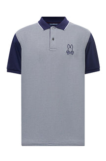 Polo pour homme par Psycho Bunny | MT0100064 Bleu Soir | Machemise.ca, vêtements mode pour hommes