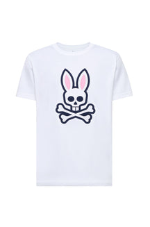 T-shirt à motif lapin pour homme par Psycho Bunny | MT0200031 Blanc | Machemise.ca, vêtements mode pour hommes