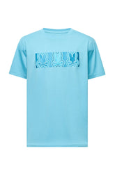 T-Shirt pour homme par Psycho Bunny | MT0200045 Bleu Laiteux | Machemise.ca, vêtements mode pour hommes