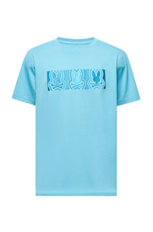 T-Shirt pour homme par Psycho Bunny | MT0200045 Bleu Laiteux | Machemise.ca, vêtements mode pour hommes