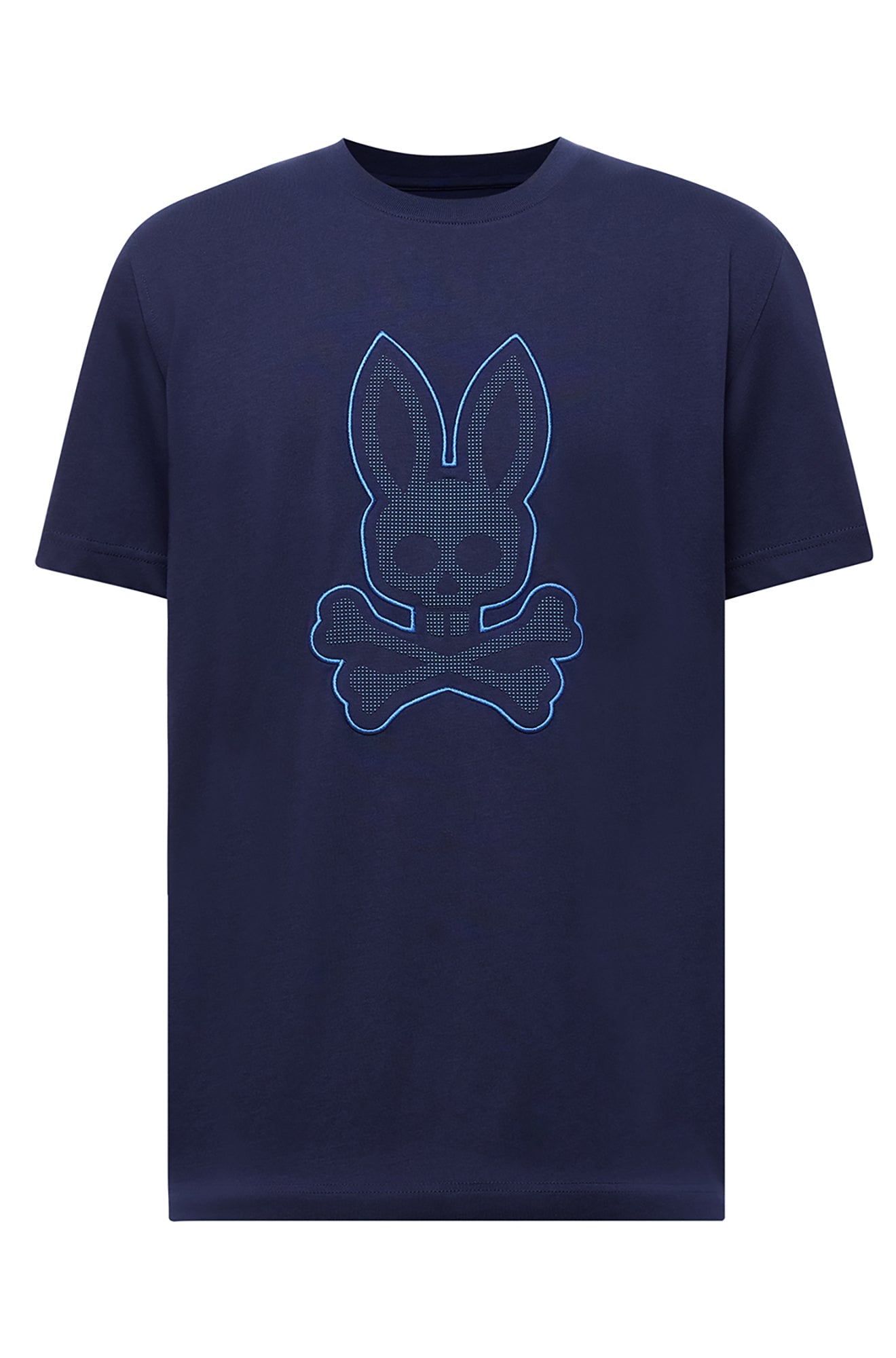 T-Shirt pour homme par Psycho Bunny | MT0200135 Bleu Soir | Machemise.ca, vêtements mode pour hommes