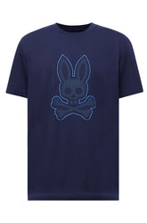 T-Shirt pour homme par Psycho Bunny | MT0200135 Bleu Soir | Machemise.ca, vêtements mode pour hommes