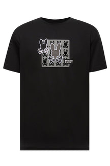 T-Shirt pour homme par Psycho Bunny | MT0200165 Noir | Machemise.ca, vêtements mode pour hommes