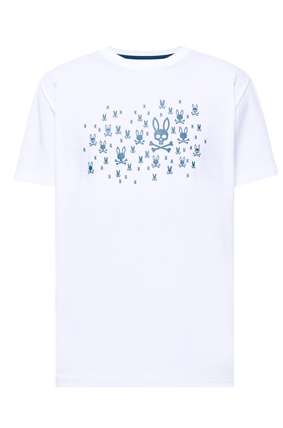 T-Shirt pour homme par Psycho Bunny | MT0200197 Blanc | Machemise.ca, vêtements mode pour hommes