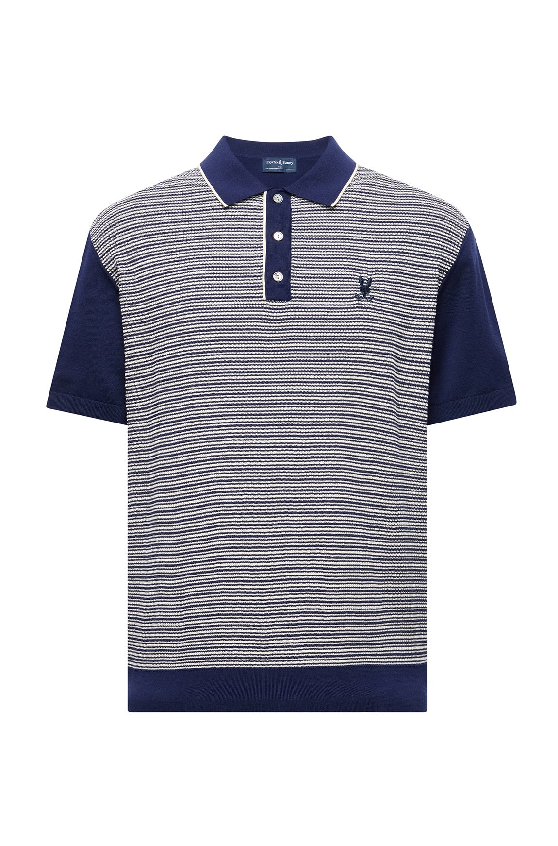 Polo pour homme par Psycho Bunny | MT0400003 Bleu Soir | Machemise.ca, vêtements mode pour hommes