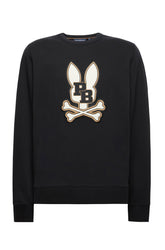 Chandail manches longues pour homme par Psycho Bunny | MT0500047 Noir | Machemise.ca, vêtements mode pour hommes