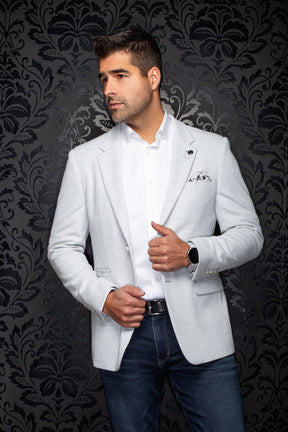 Veston pour homme par Au Noir | NOAH Gris Pâle | Machemise.ca, inventaire complet de la marque Au Noir