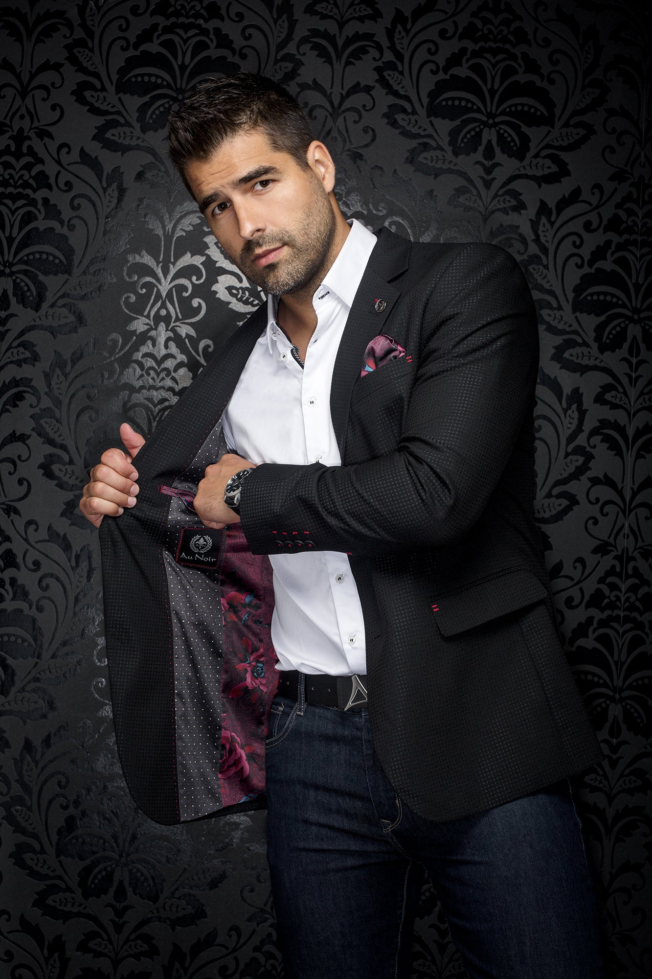 Blazer for men by Au Noir | NORTON Black | Menshirt.com, complete inventory of the Au Noir brand