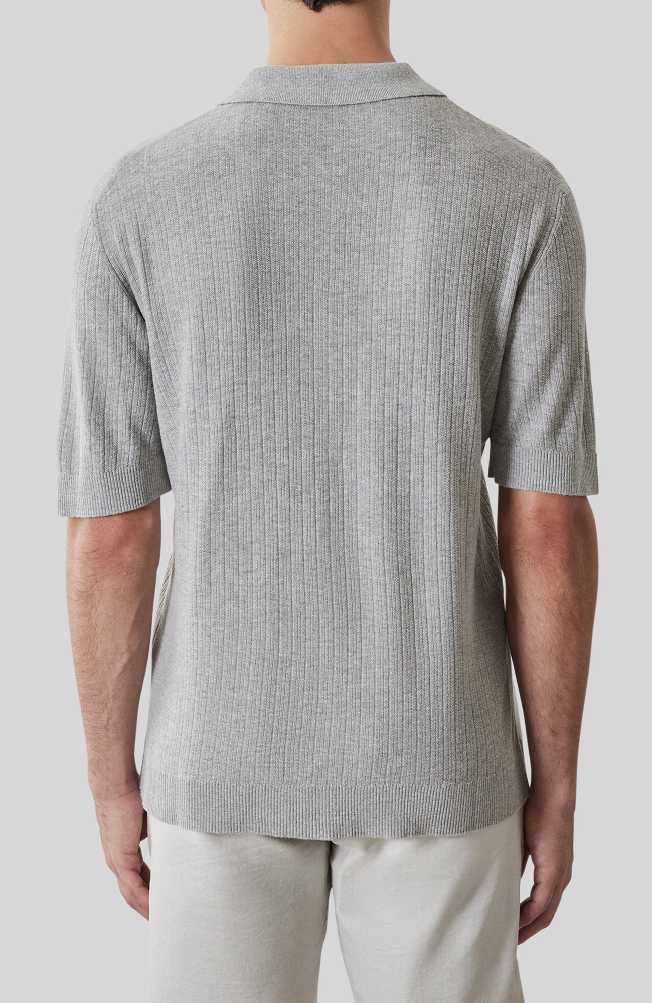 Chemise manches courtes pour homme par Robert Barakett | RB61090 Kestrel Gris | Boutique Vvög, vêtements mode pour homme et femme