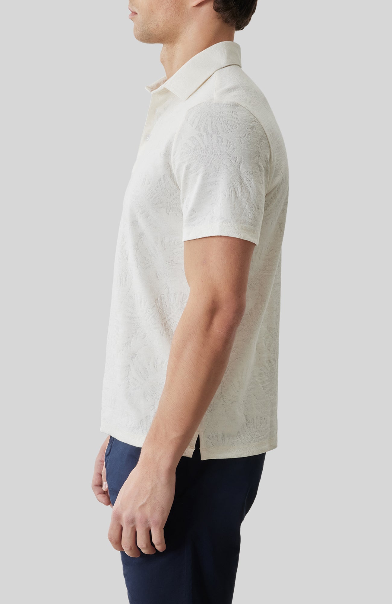 Polo pour homme par Robert Barakett | RB61117 Corven Cygne | Boutique Vvög, vêtements mode pour homme et femme