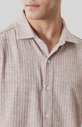 Chemise M.C. pour homme par Robert Barakett | RB61130 Anton Corail Ombré | Boutique Vvög, vêtements mode pour homme et femme