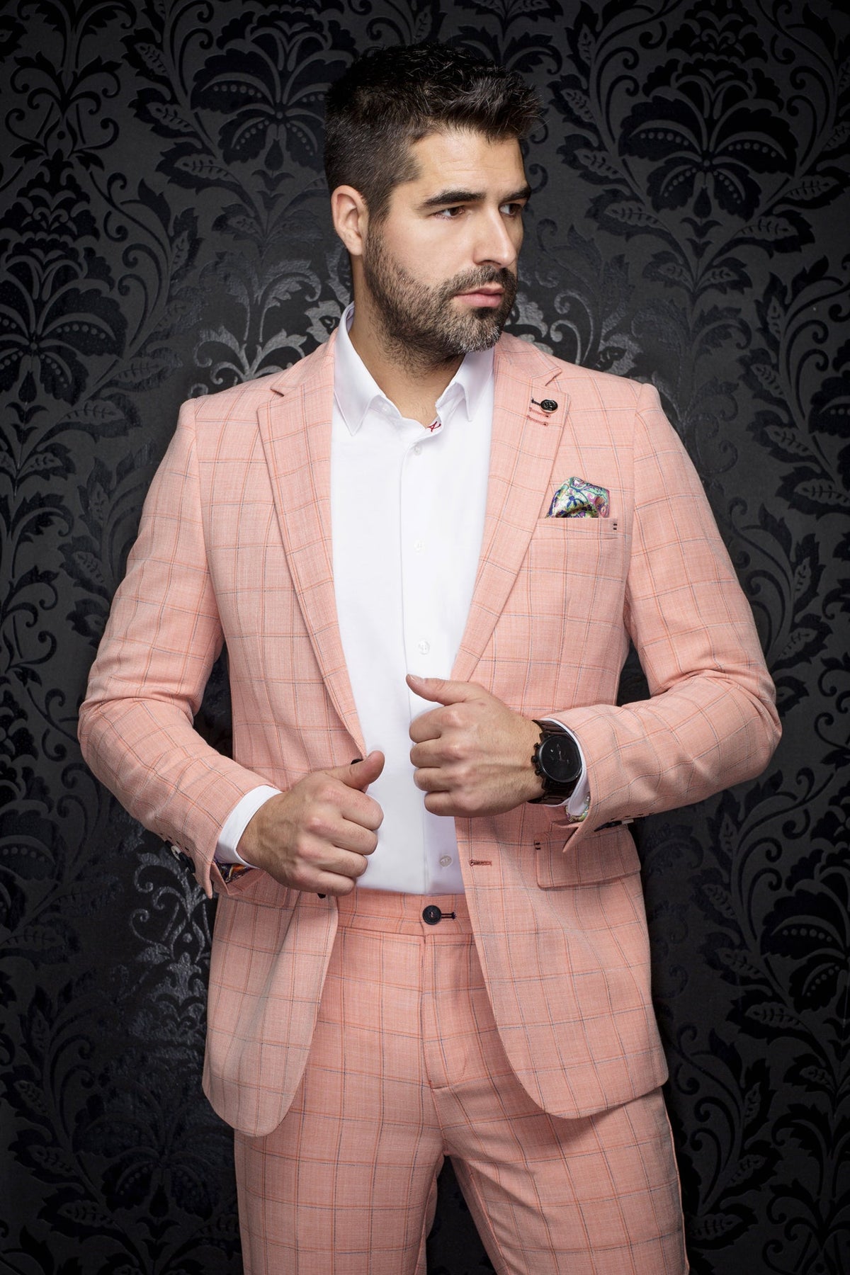 Blazer for men by Au Noir | PICCOLI Orange | Menshirt, complete inventory of the Au Noir brand