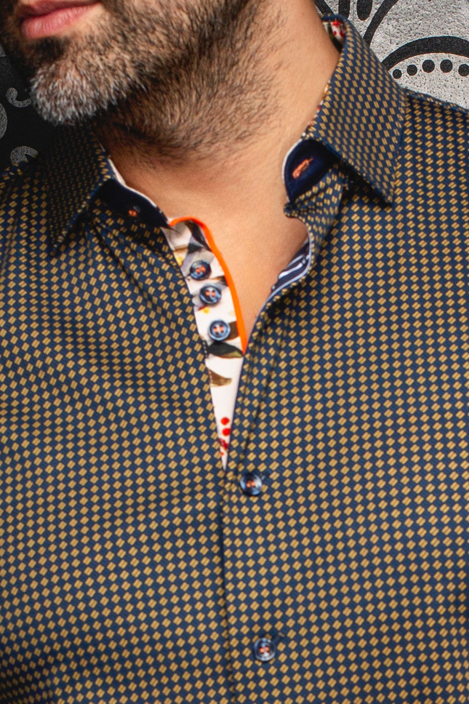 Knit long sleeve shirt for men by Au Noir | POLGAR Denim | Menshirt, complete inventory of the Au Noir brand