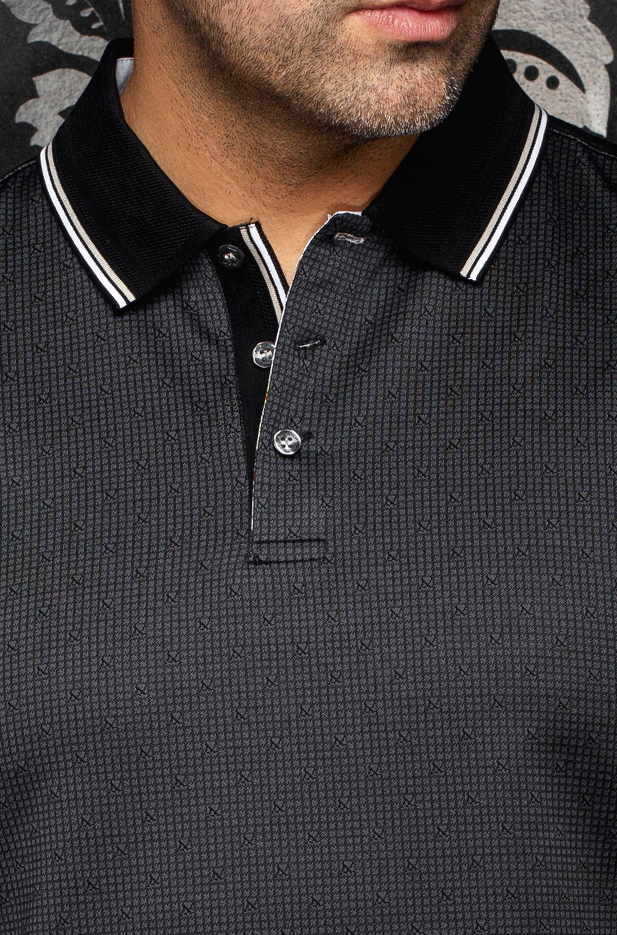 Polo pour homme par Au Noir | PUNTAGORDA Noir | Machemise.ca, inventaire complet de la marque Au Noir
