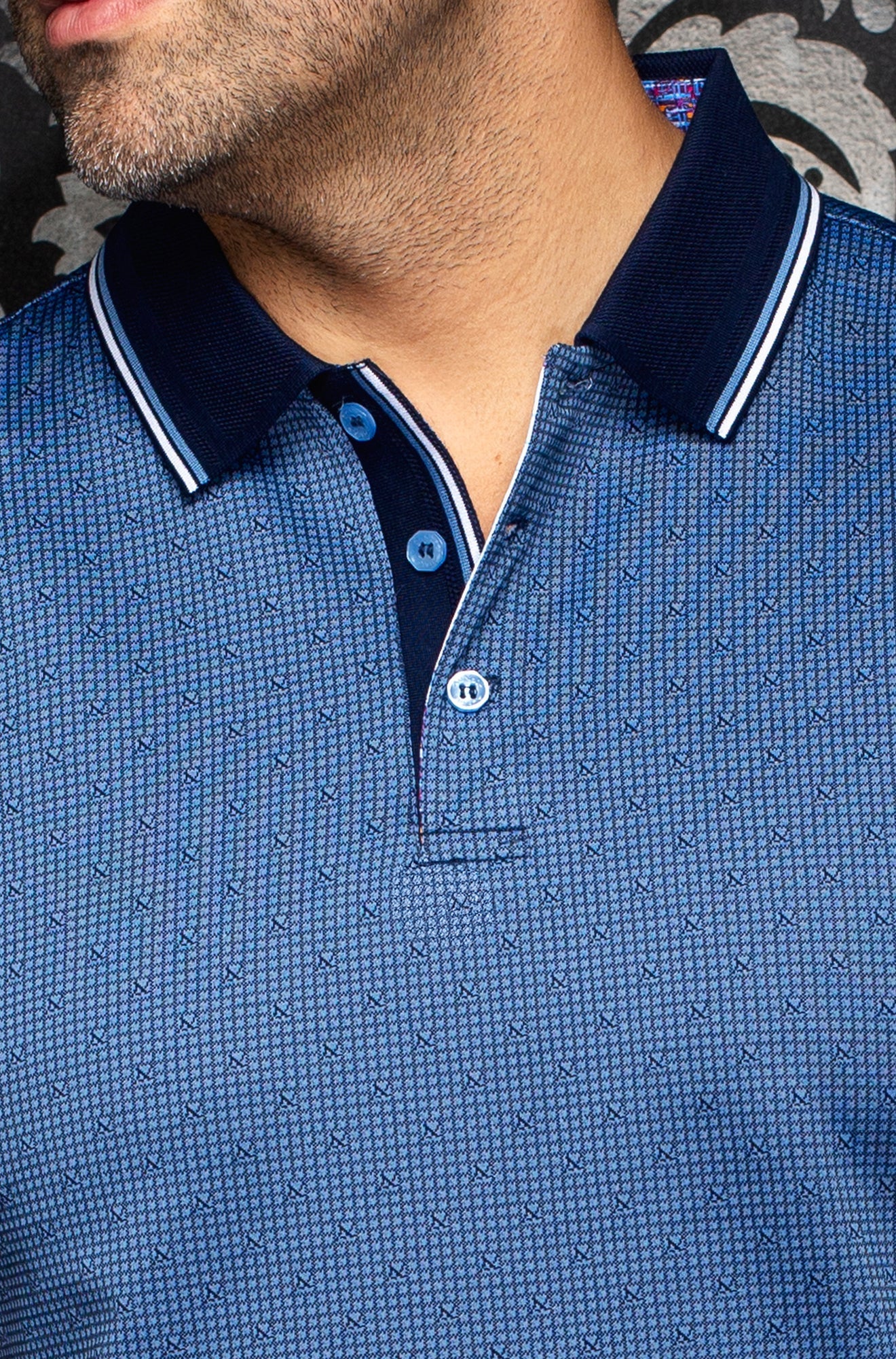 Polo pour homme par Au Noir | PUNTAGORDA Marine | Machemise.ca, inventaire complet de la marque Au Noir