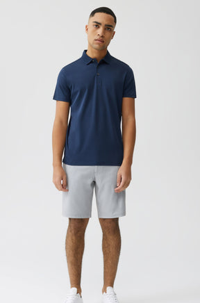 Polo col ouvert pour homme par Robert Barakett | Georgia RB11016 Bleu Nuit | Boutique Vvög, vêtements mode pour homme et femme