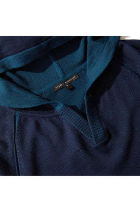 Coton ouaté Robert Barakett | HIGHGATE RB12044 Bleu Marine | Machemise.ca, vêtements mode pour hommes