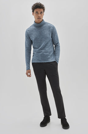 Chandail manches longues pour homme par Robert Barakett | Crestwood RB32223 Bleu Sarcelle | Boutique Vvög, vêtements mode pour homme et femme