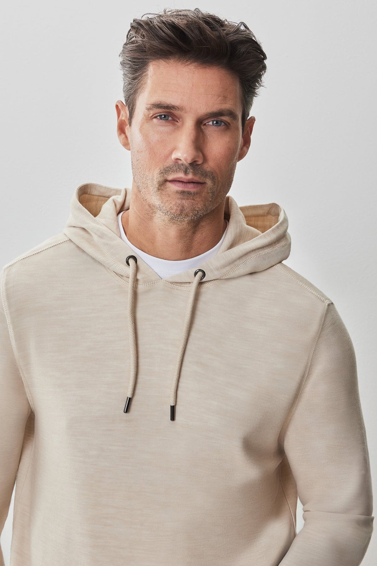 Coton ouaté "overlock" pour homme par Robert Barakett | RB51052 Mesa Anthracite | Machemise.ca, vêtements mode pour hommes
