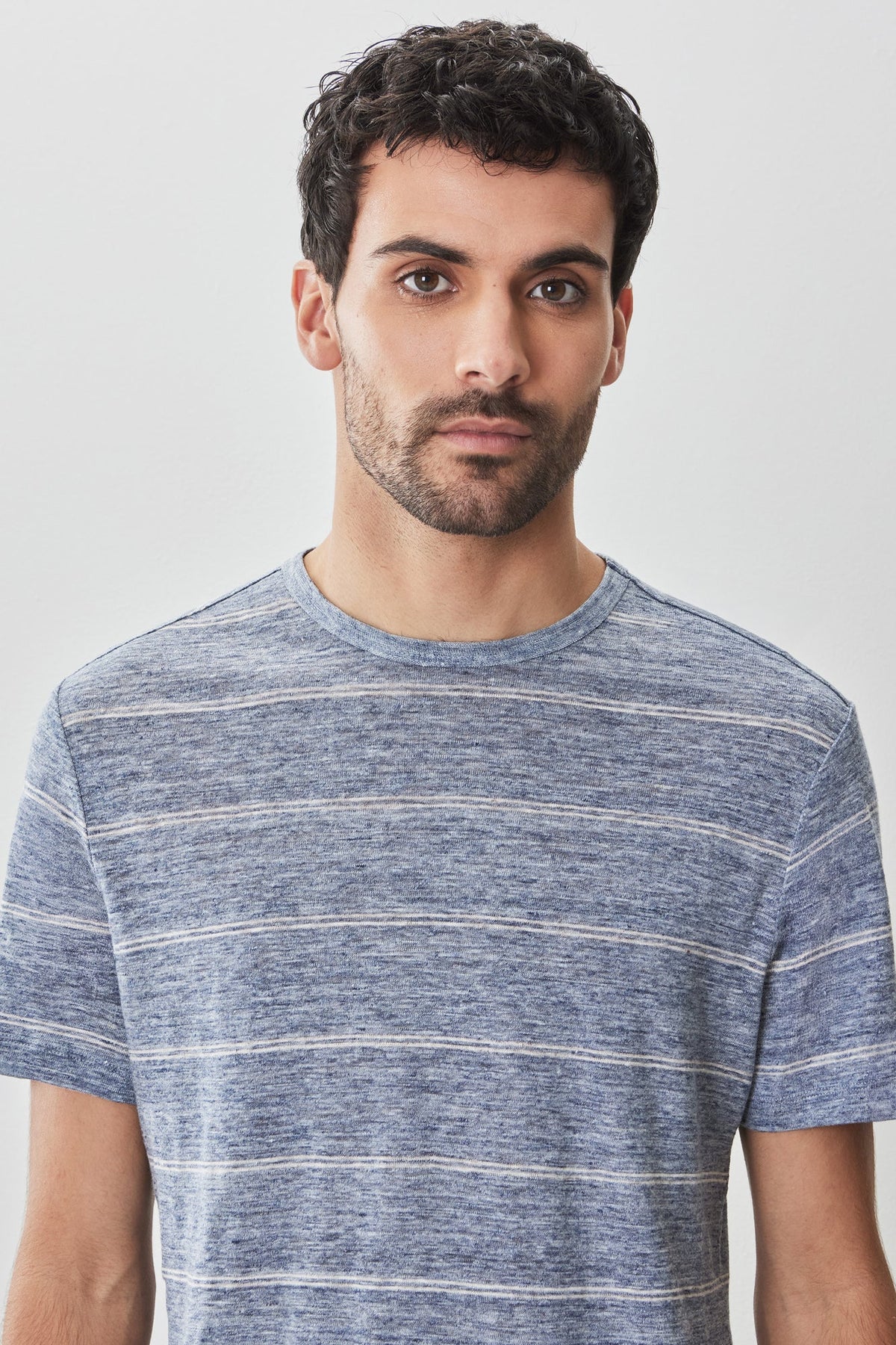T-Shirt pour homme par Robert Barakett | RB51174 Folsom Bleu | Machemise.ca, vêtements mode pour hommes
