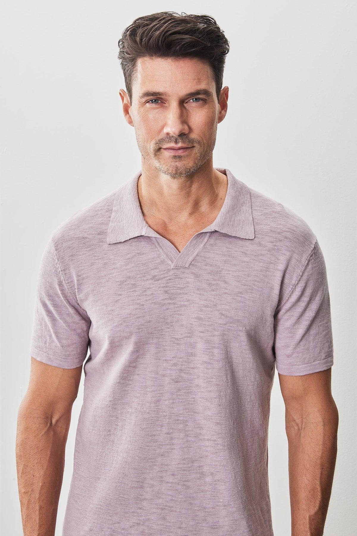 Polo à manches courtes pour homme par Robert Barakett | RB51196 South Shore Corail | Machemise.ca, vêtements mode pour hommes