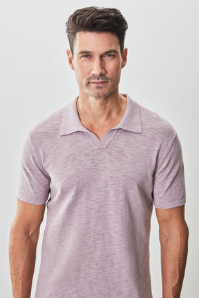 Polo à manches courtes pour homme par Robert Barakett | RB51196 South Shore Corail | Machemise.ca, vêtements mode pour hommes