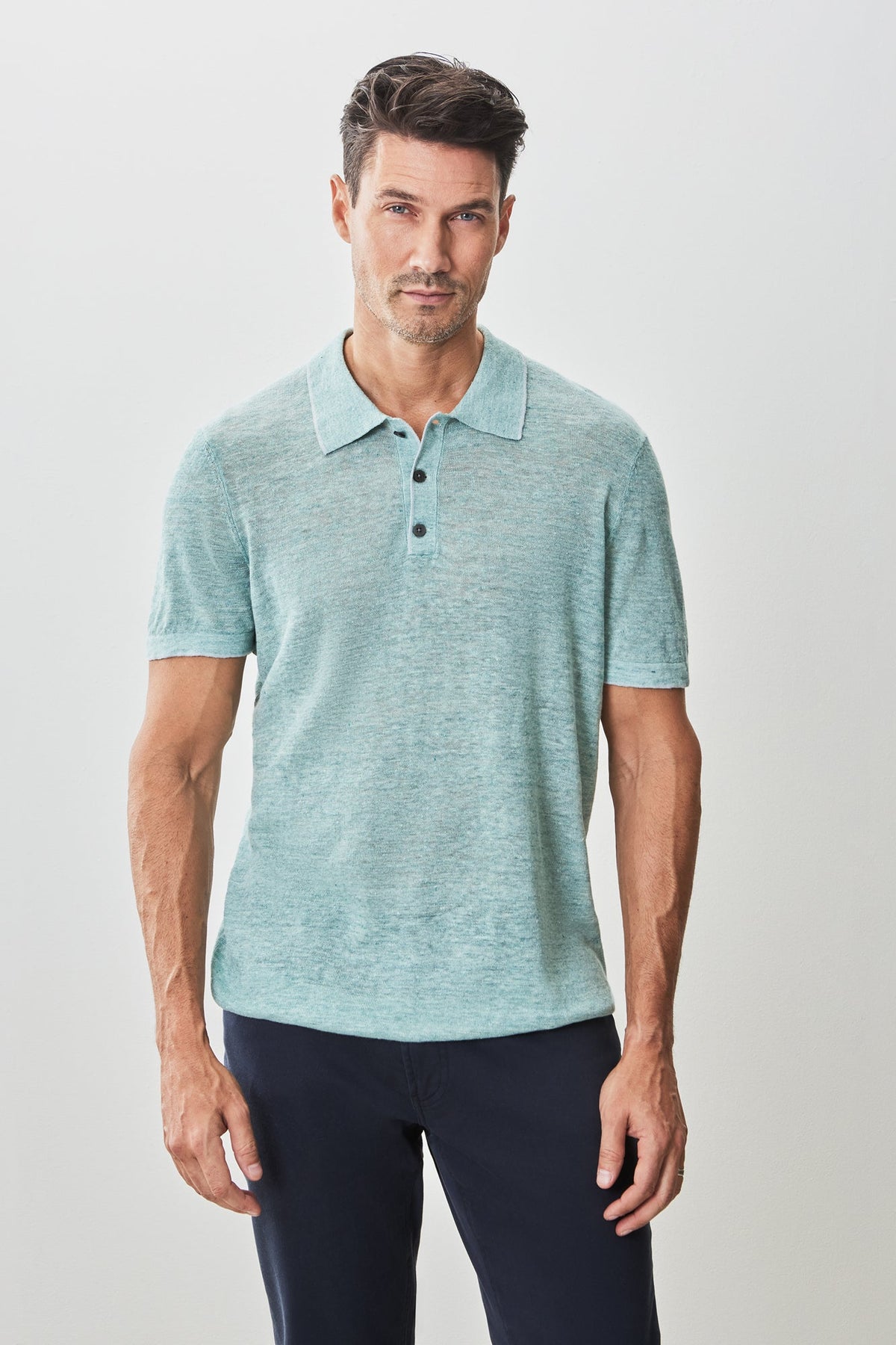 Polo pour homme par Robert Barakett | RB51207 Costa Thé Doux | Machemise.ca, vêtements mode pour hommes