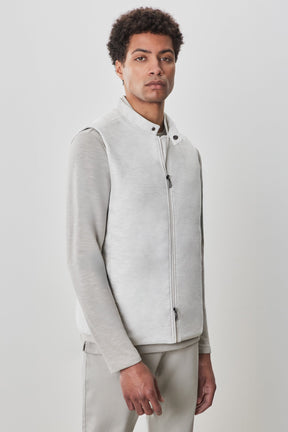 Veste commuter pour homme par Robert Barakett | RB52185 Nedsand Gris Pâle | Machemise.ca, vêtements mode pour hommes