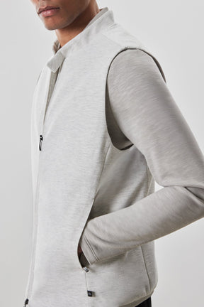 Veste commuter pour homme par Robert Barakett | RB52185 Nedsand Gris Pâle | Machemise.ca, vêtements mode pour hommes