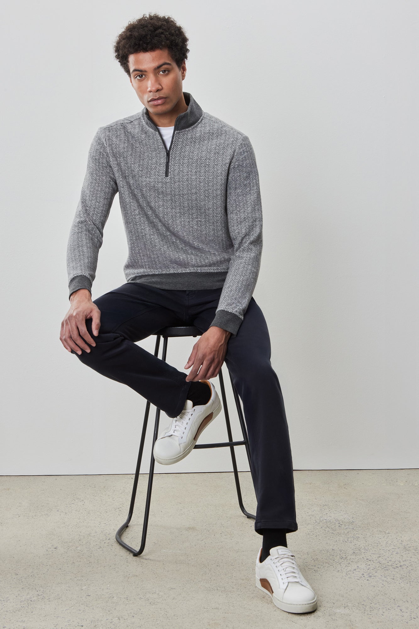 Veste pour homme par Robert Barakett | RB52217 Cedro Gris | Machemise.ca, vêtements mode pour hommes