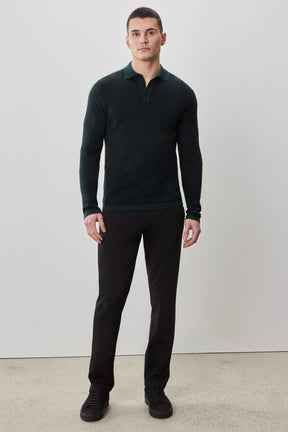 Polo M.L. pour homme par Robert Barakett | RB52321 Borja Vert Profond | Machemise.ca, vêtements mode pour hommes