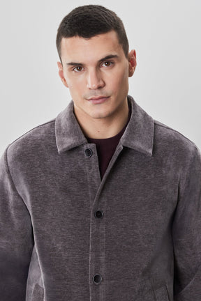 Surchemise pour homme par Robert Barakett | RB52332 Rhodes Gris | Machemise.ca, vêtements mode pour hommes