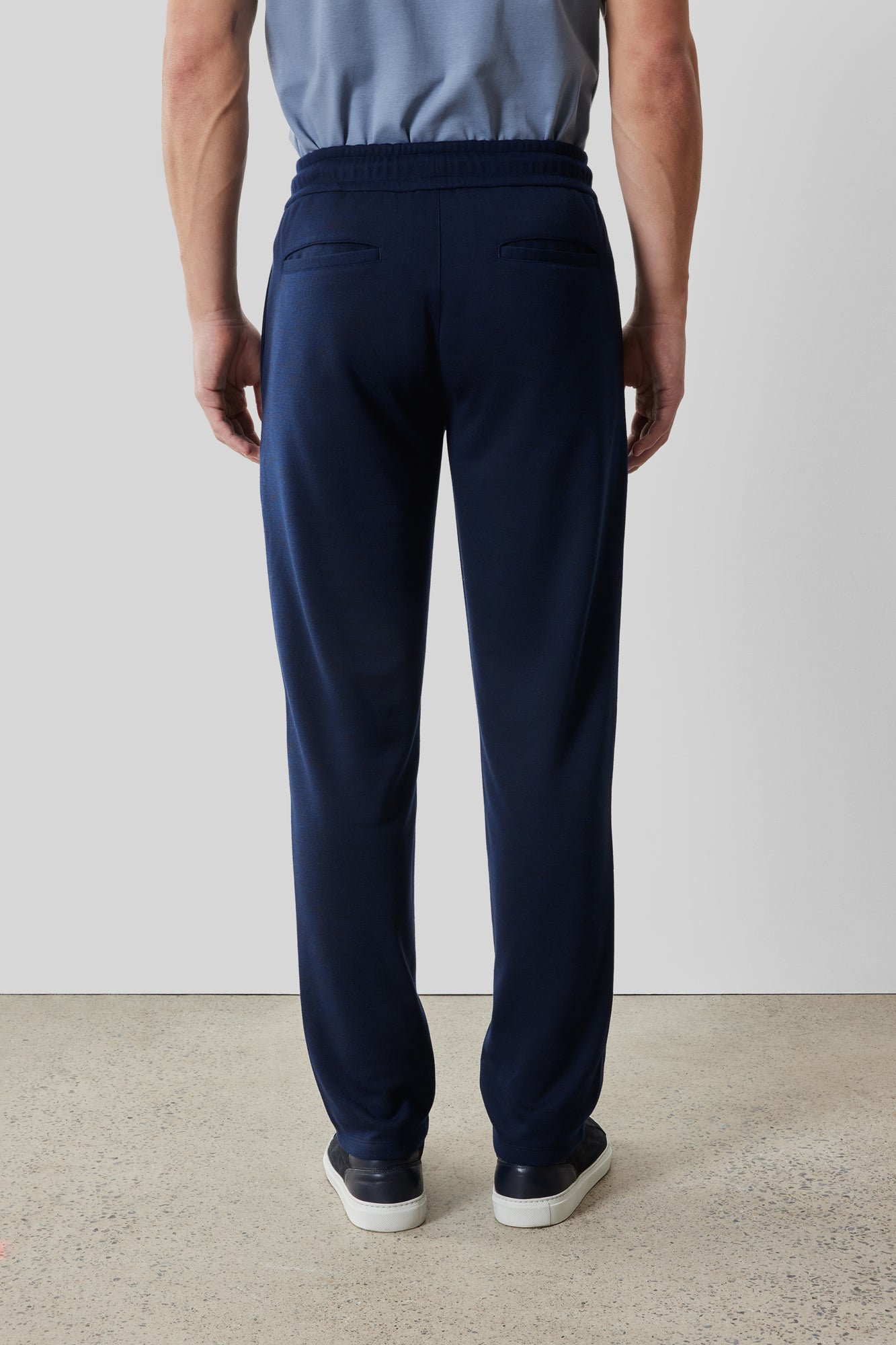Pantalon jogger pour homme par Robert Barakett | RB61007 Kenji Bleu Nuit | Machemise.ca, vêtements mode pour hommes