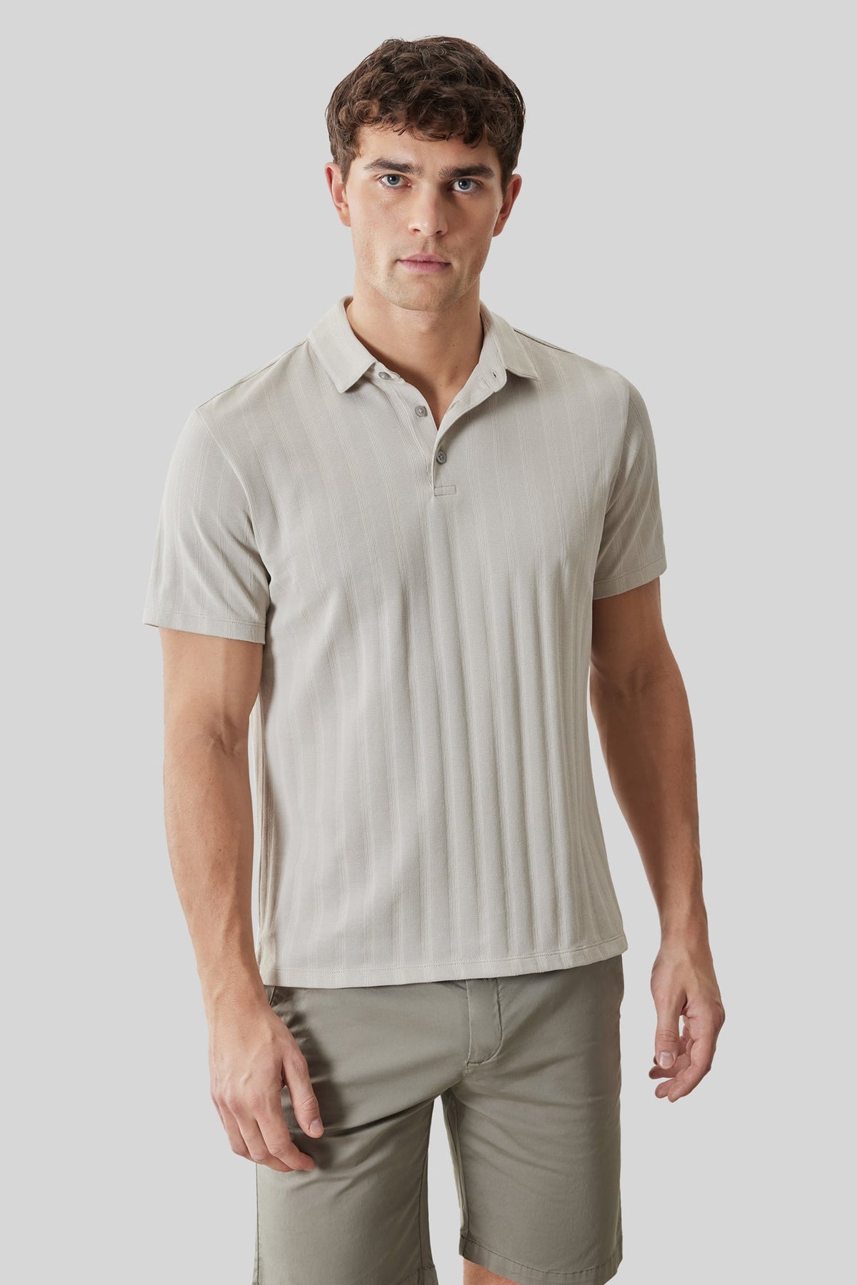 Polo pour homme par Robert Barakett | RB61050 Caspian Pierre De Lune | Machemise.ca, vêtements mode pour hommes
