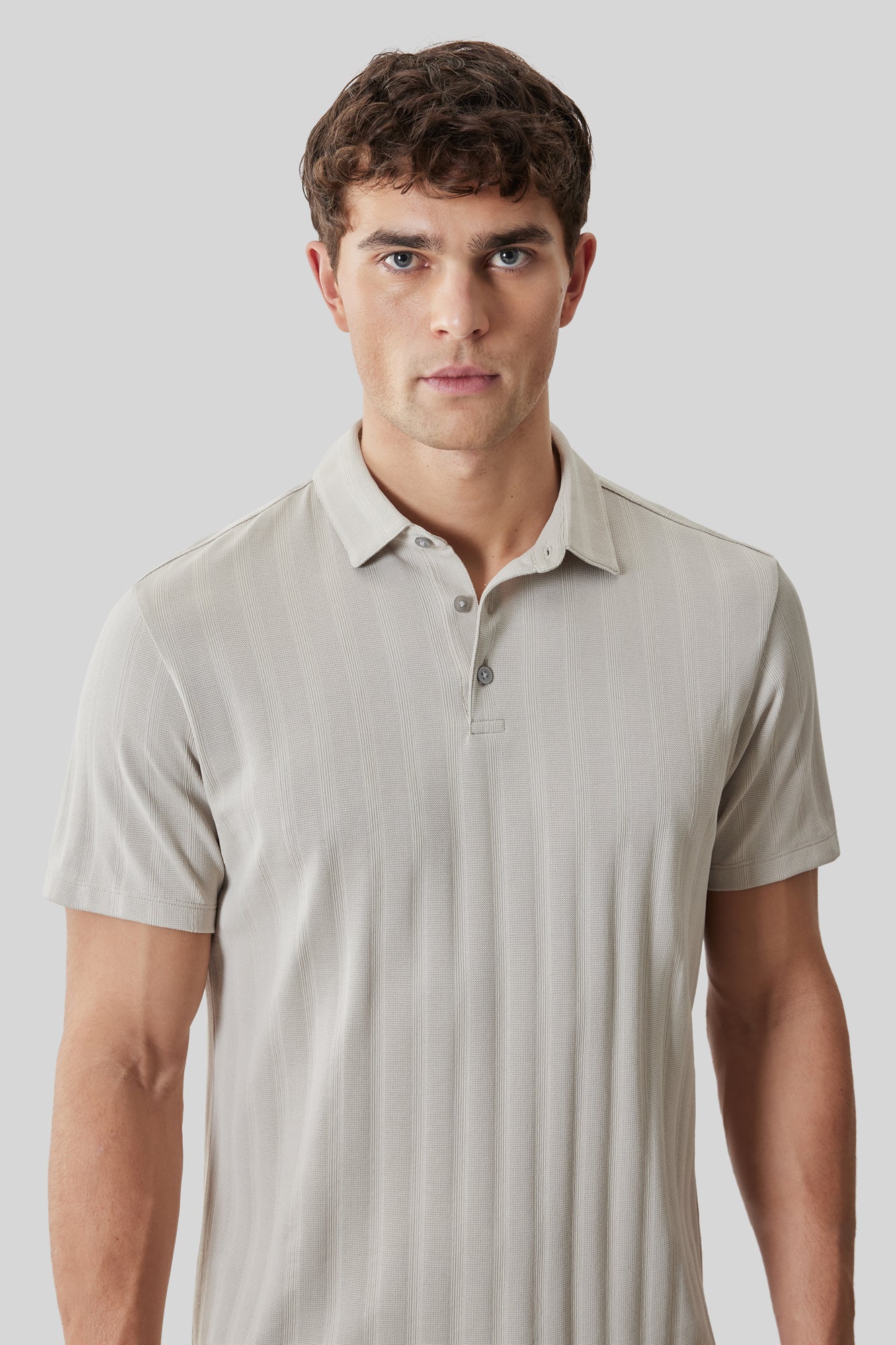 Polo pour homme par Robert Barakett | RB61050 Caspian Pierre De Lune | Machemise.ca, vêtements mode pour hommes