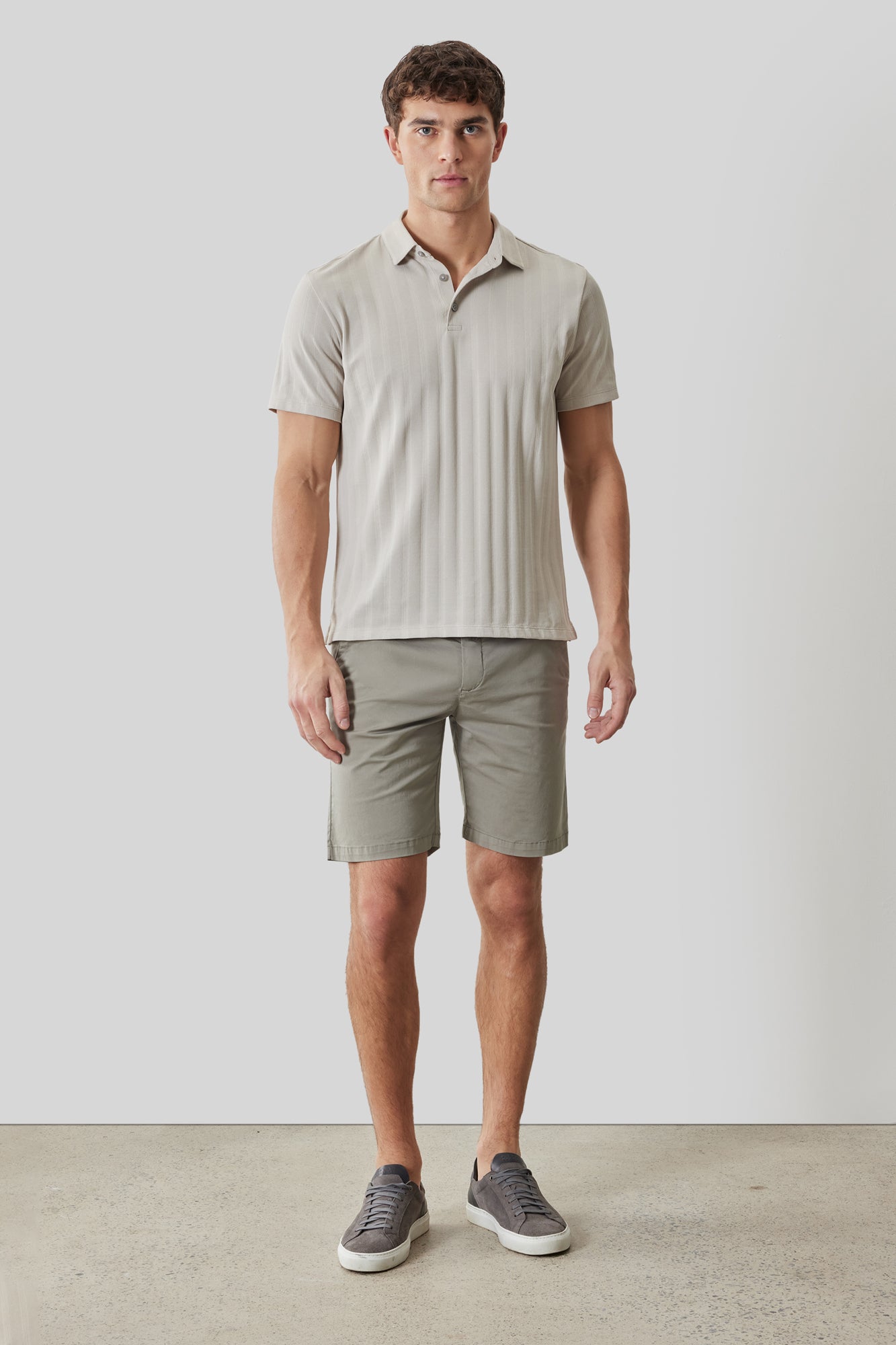 Polo pour homme par Robert Barakett | RB61050 Caspian Pierre De Lune | Machemise.ca, vêtements mode pour hommes