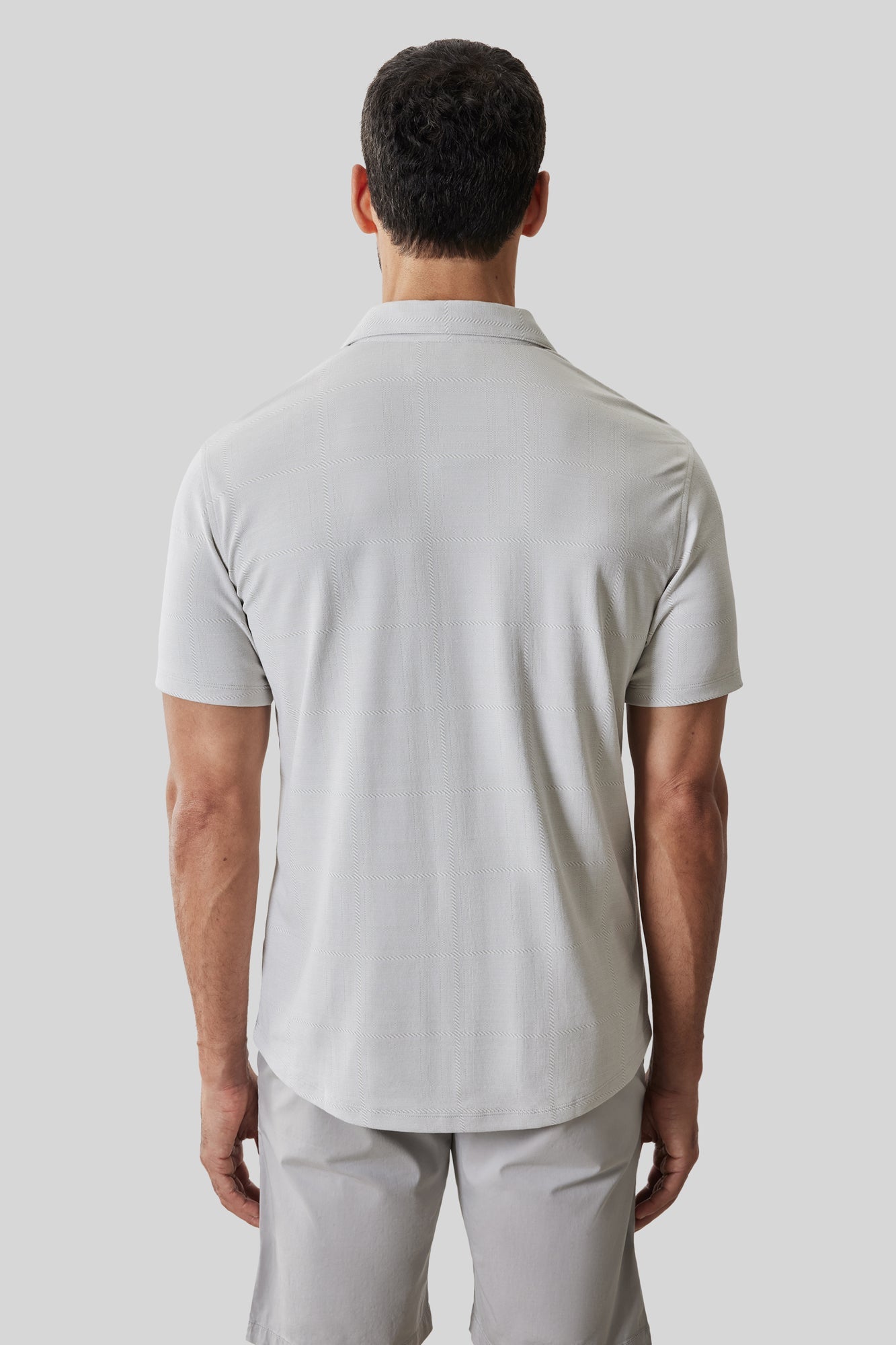 Chemise en Knit pour homme par Robert Barakett | RB61068 Sterling Pierre De Lune | Machemise.ca, vêtements mode pour hommes