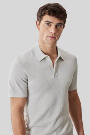 Polo avec patte pour homme par Robert Barakett | RB61092 Halric Cygne | Machemise.ca, vêtements mode pour hommes