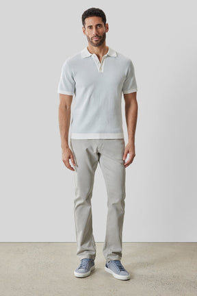 Polo pour homme par Robert Barakett | RB61097 Ronric Sarcelle Poussiéreuse | Machemise.ca, vêtements mode pour hommes