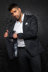 Blazer for men by Au Noir | SCOTT Dark Grey | Menshirt, fashion clothing for men & women